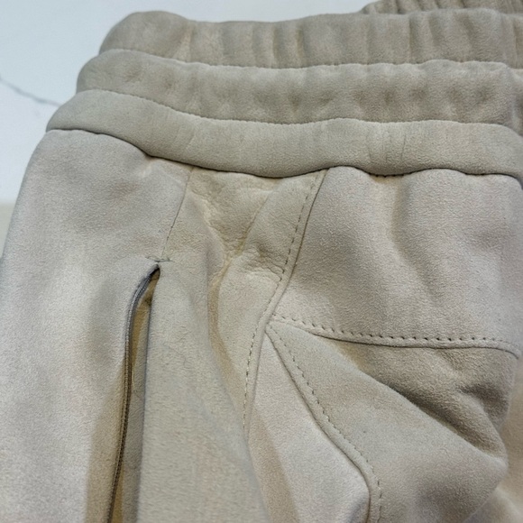 Kith Mixed Suede Turbo Shorts in Cream - Brand New XXL - Picture 5 of 9
